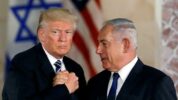 Donald Trump dan Perdana Menteri Israel Benjamin Netanyahu