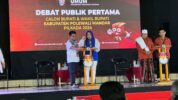 Paslon Bebas-Siti Tampil Memukai di Debat Perdana Pilkada Polman 2024