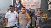 Konferensi Pers Kapolres Gowa AKBP Reonald T.S Simanjuntak Terkait Ayah Perkosa Anak Kandung