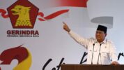 Ketua Umum Partai Gerakan Indonesia Raya (Gerindra), Prabowo Subianto