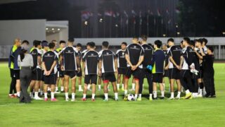 Sesi Latihan Timnas Indonesia